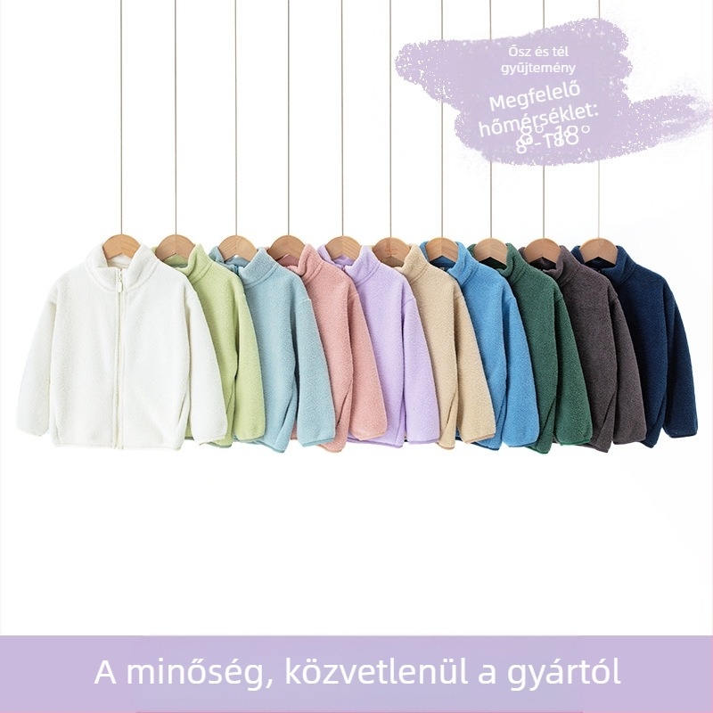 [Családi/szülői ruha] Puha! Nuo Ji Ji! Plüss, állógalléros, gyerekkabát, meleg felnőtt kabát, wy2301