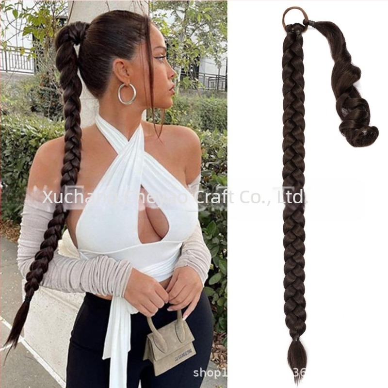 Külkereskedelmi határokon átnyúló lófarok fonott fonott fonott Amazon legkelendőbb háromszálú fonat Fonott Ponyta