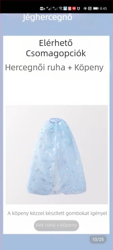 Lányok hercegnő Anna Jégvarázs Nyári Új Halloween Születésnapi Ruha Jelmez Szuper Tündér Gyönyörű Western Stílus