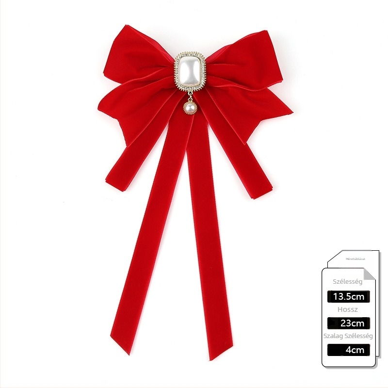 2024 Új Fekete Nyakkendős Női Masni Galléros Virágmintás Inggallér Dekoráció Francia Szalaggal Akadémia Stílusú Kitűző