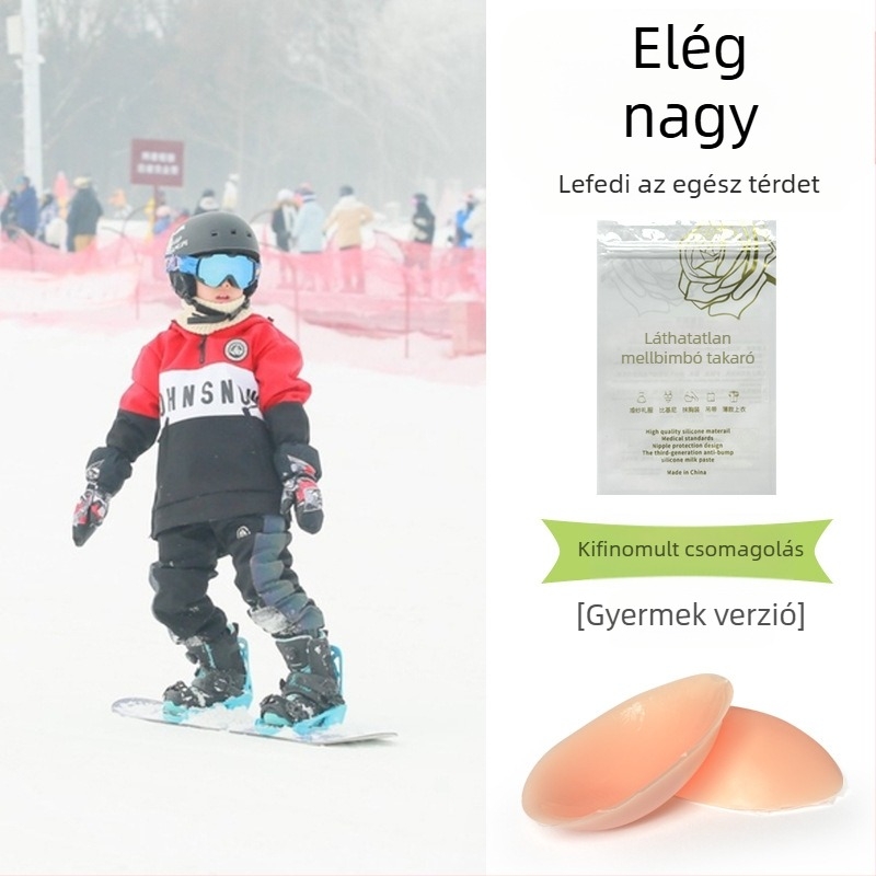 Őszi és téli sí szilikon betét térdvédő esésgátló műtárgy vastagított térdvédő műkorcsolya fagyálló belső viselésű térdvédő nőknek