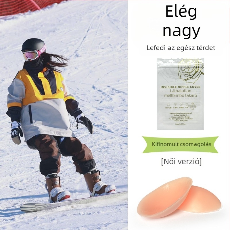 Őszi és téli sí szilikon betét térdvédő esésgátló műtárgy vastagított térdvédő műkorcsolya fagyálló belső viselésű térdvédő nőknek