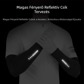 Nagykereskedelmi Ice Silk napvédő huzatok férfiaknak és nőknek Nyári UV-védelem vezetéshez, horgászathoz, vékony, éjszakai futáshoz, fényvisszaverő karral