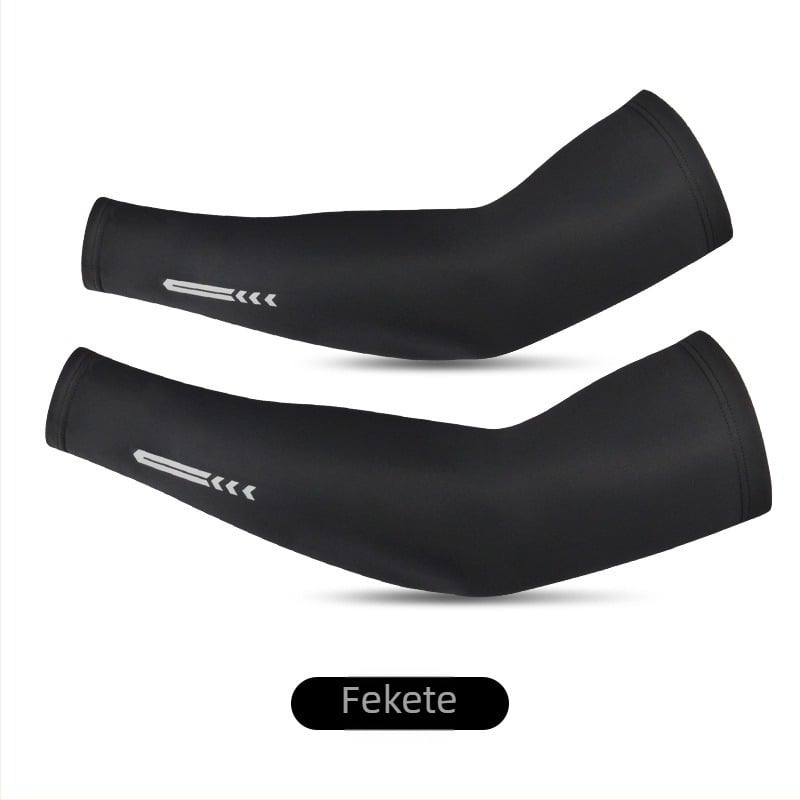 Nagykereskedelmi Ice Silk napvédő huzatok férfiaknak és nőknek Nyári UV-védelem vezetéshez, horgászathoz, vékony, éjszakai futáshoz, fényvisszaverő karral