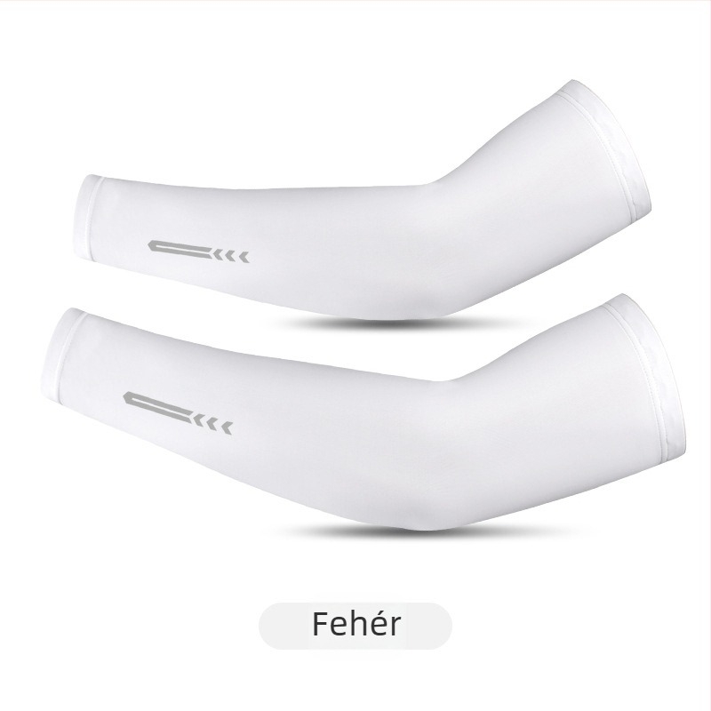 Nagykereskedelmi Ice Silk napvédő huzatok férfiaknak és nőknek Nyári UV-védelem vezetéshez, horgászathoz, vékony, éjszakai futáshoz, fényvisszaverő karral