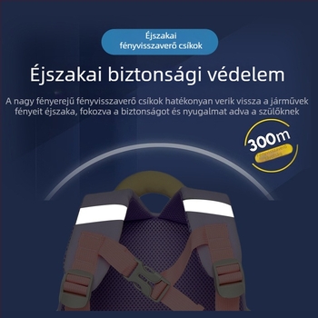 Új óvodai iskolatáska lány aranyos gyerekeknek 1-3 éves kis osztályos férfi és női hátizsák rajzfilmfigura gyermek hátizsák
