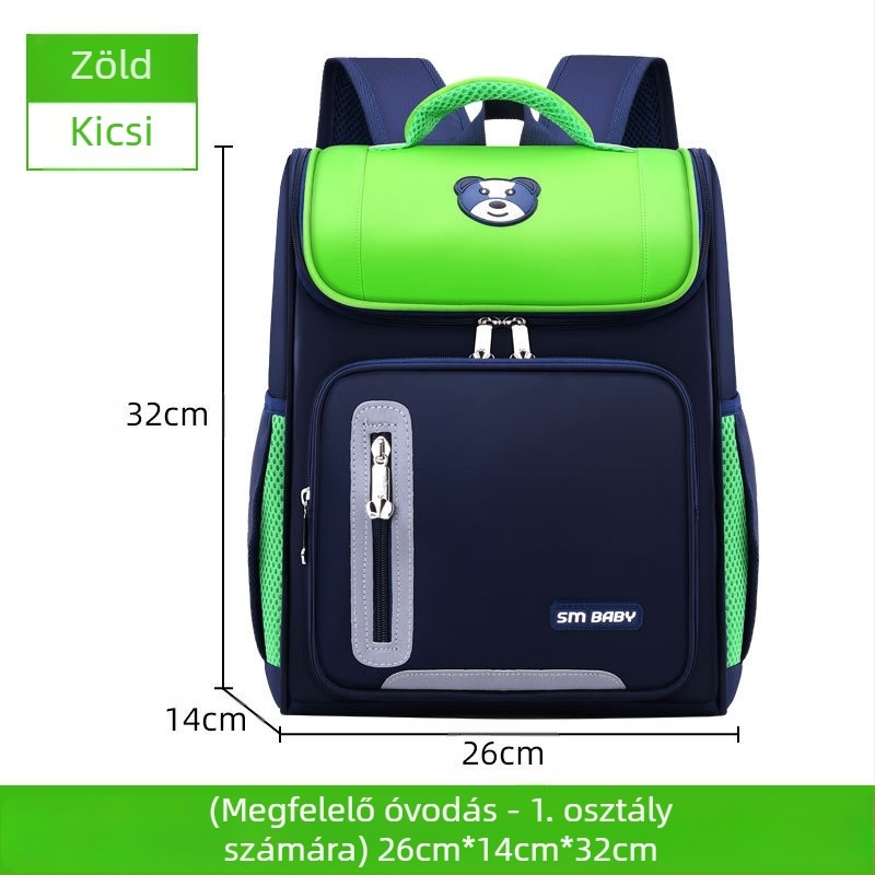 Gyári japán űr általános iskolai iskolatáska, könnyű dizájn, nyomtatható logó, nagy tételben szállítva