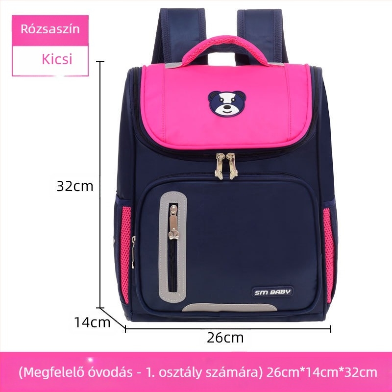 Gyári japán űr általános iskolai iskolatáska, könnyű dizájn, nyomtatható logó, nagy tételben szállítva