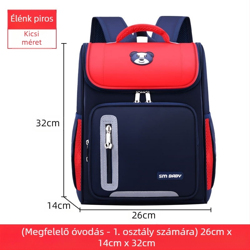 Gyári japán űr általános iskolai iskolatáska, könnyű dizájn, nyomtatható logó, nagy tételben szállítva