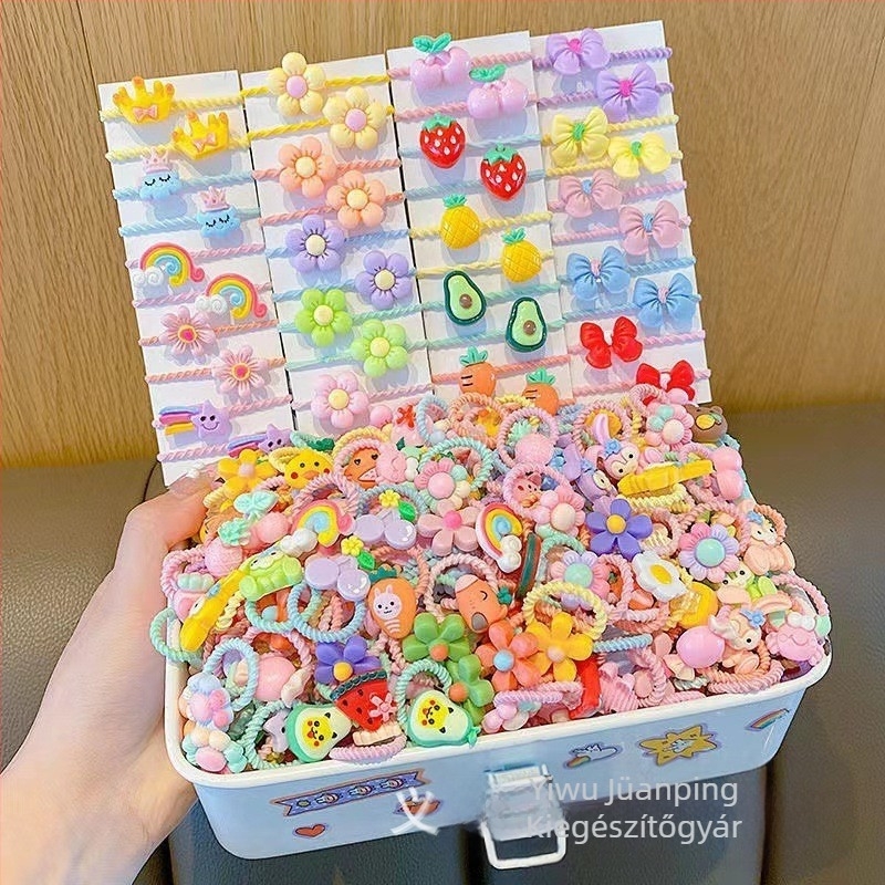 100 db-os csomag ~ Mini hajtűháló piros shake árnyalatú gyermek frufru töredezett haj kis csat ajándékbolt hajcsatokat árusít