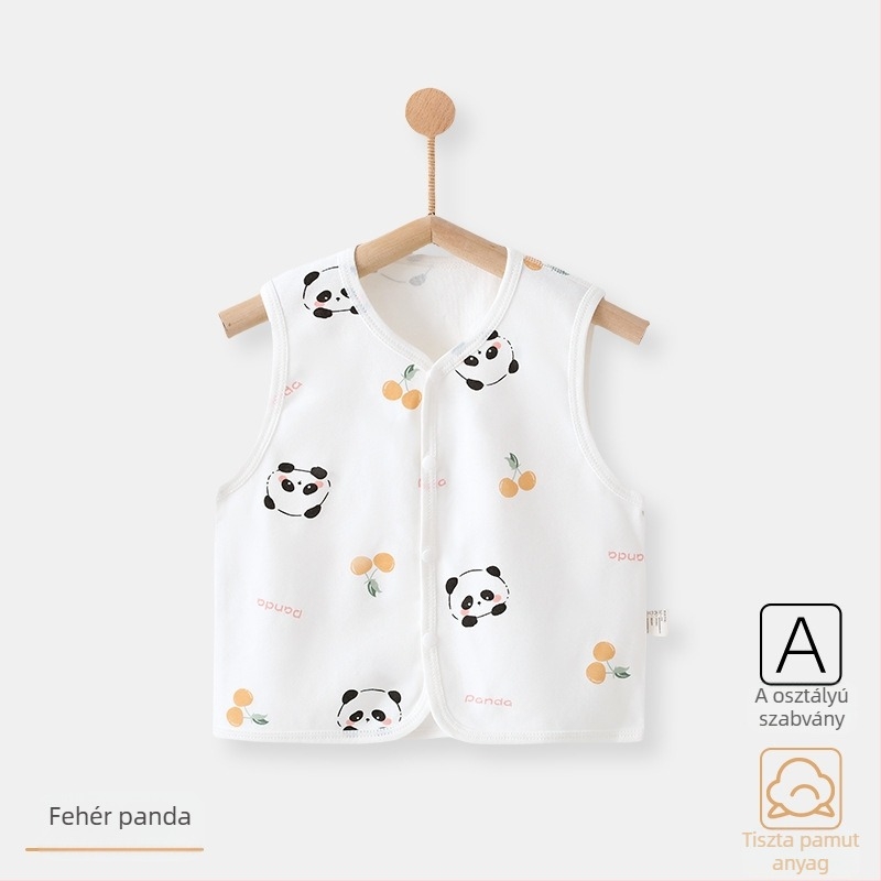 Babamellény „A” osztályú külső viselet Tavaszi és őszi tiszta pamut babamellény őszi kiruccanásokhoz