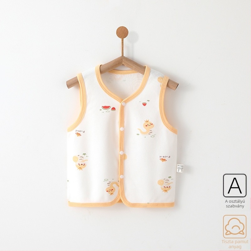 Babamellény „A” osztályú külső viselet Tavaszi és őszi tiszta pamut babamellény őszi kiruccanásokhoz