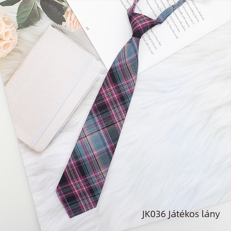 Japán stílusú fekete kockás, csokornyakkendő, zsinóros női gallér, virágmintás, egyetemi stílusú, szalaggal ellátott, kabát nélküli matrózöltöny, masnis ing