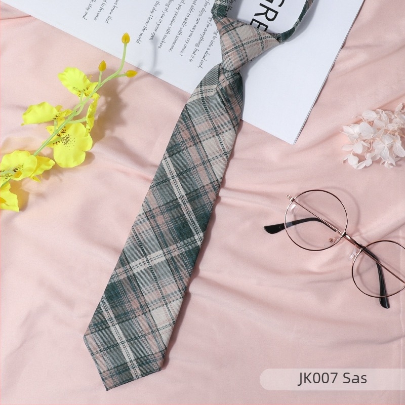 Japán stílusú fekete kockás, csokornyakkendő, zsinóros női gallér, virágmintás, egyetemi stílusú, szalaggal ellátott, kabát nélküli matrózöltöny, masnis ing