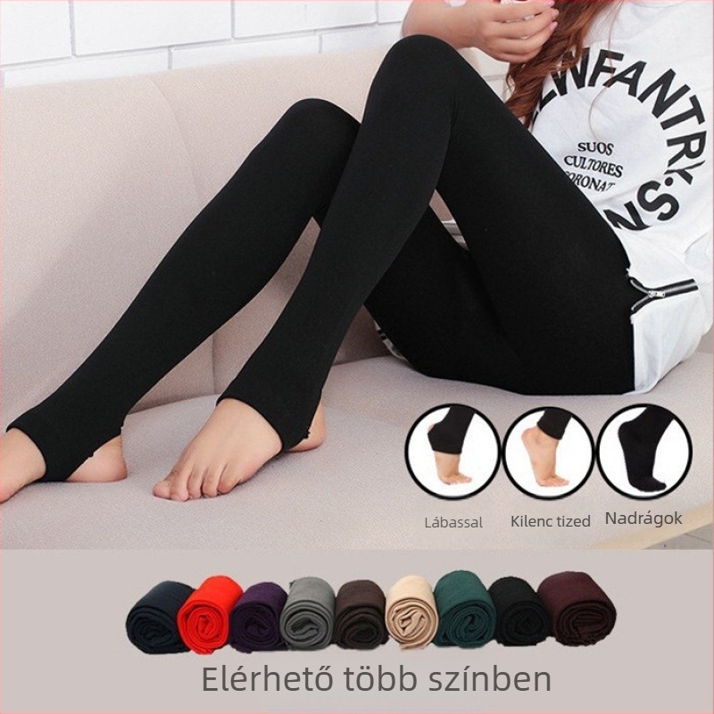 A nagykereskedelmi tavaszi, őszi és téli női gyapjú nadrágok nevében viseljen vékony polár bélésű pipanadrágot, leggings-t, zoknit