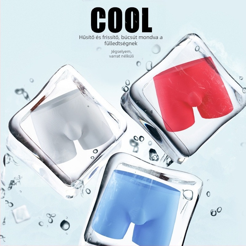 120 egyrészes, varratmentes nejlon Ice Silk férfi alsónemű boxeralsó gyártók lélegző, ultravékony punch punch D