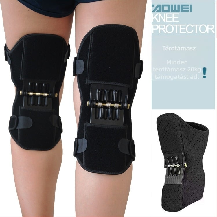 Állítható térdvédő térdízületi térdkalács rögzítő védőhuzat guggolás kültéri hegymászáshoz ütközésgátló térdvédő
