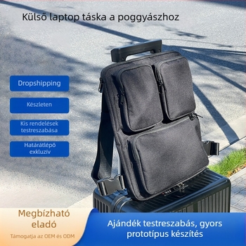 Könnyű hátizsák, poggyász, akasztós táska, rögzítő tok, bővítő tárolótáska, számítógép kézitáska, poggyász, mellény hátizsák