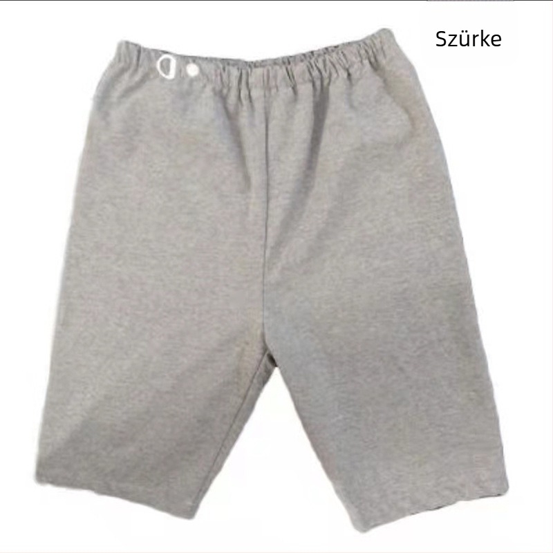 Pelenkanadrág húzott pamut poliészterből, meghosszabbított hosszúságú felnőtt mosható pelenkanadrág időseknek, mosható