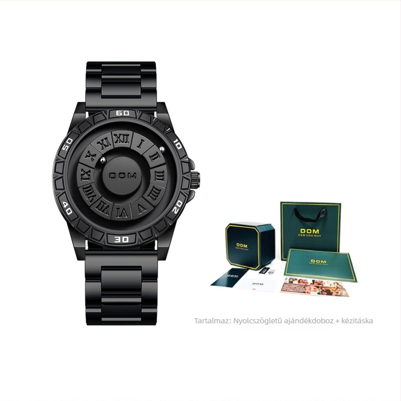 Dom mágneses úszó golyós férfi karóra kreatív személyiség koncepció vízálló divatos karóra úszó dizájnnal