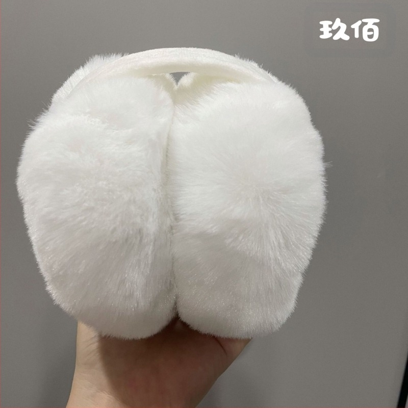 Téli meleg fülpárnák Női koreai stílusú aranyos diák fülvédő Téli fülvédő plüss fülpárnák Fagyálló fülpárnák Nem összecsukható