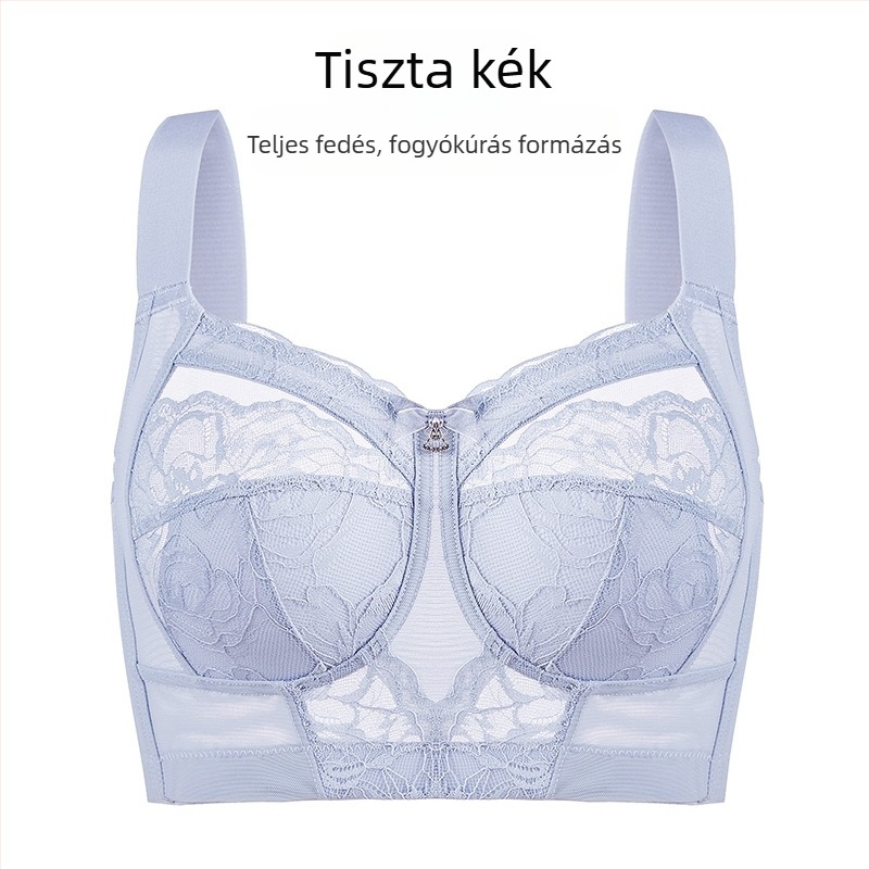 Nagy mellű, kis méretű, teljes kosaras, vékony, megereszkedett, parmezános, kényelmes, plus size állítható melltartó