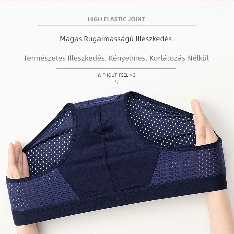 Férfiak számára gyorsan száradó hálós ice silk alsónemű modal anyaggal, lélegző, ultra vékony nyárra