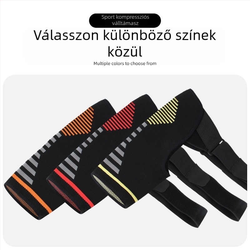 Sportpánt Vállvédő Váll Fitnesz Kompressziós Rugalmas Vállvédő Vállvédő Válltámasz Vállpánt Védőpánt