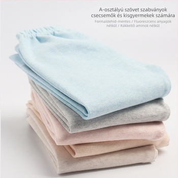 Baba egyszínű, minden mérkőzésre alkalmas polár nadrág, őszi és téli nadrág fiúknak és lányoknak, baba tiszta pamut testhezálló nadrág, gyermek meleg leggings