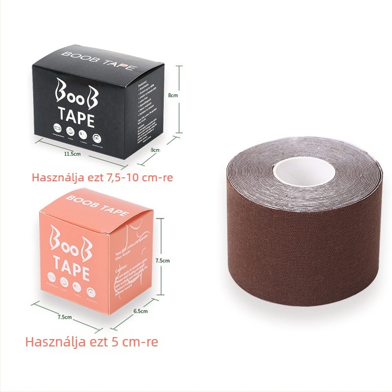 Többfunkciós láthatatlan mellemelő kötés, mellkasi rugalmas szövet viselési módszer szalag, Amazon