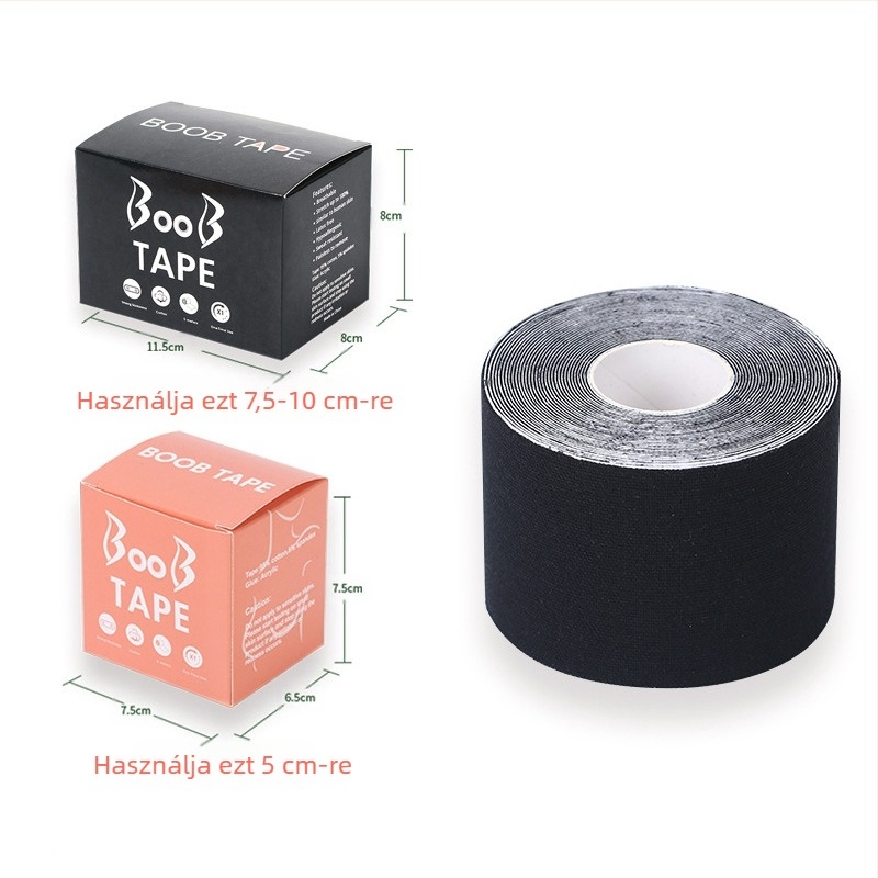 Többfunkciós láthatatlan mellemelő kötés, mellkasi rugalmas szövet viselési módszer szalag, Amazon