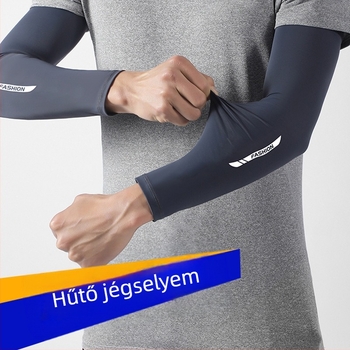 Nyári horgász napvédő karvédő férfi szabadtéri sportokhoz UV-védelem lélegző gyorsan száradó napvédő jégvédő karvédő nagykereskedelem