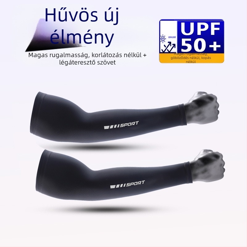 Nyári horgász napvédő karvédő férfi szabadtéri sportokhoz UV-védelem lélegző gyorsan száradó napvédő jégvédő karvédő nagykereskedelem