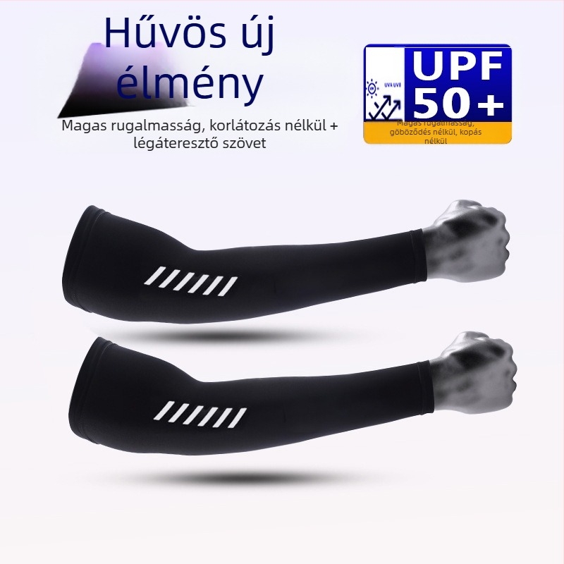 Nyári horgász napvédő karvédő férfi szabadtéri sportokhoz UV-védelem lélegző gyorsan száradó napvédő jégvédő karvédő nagykereskedelem