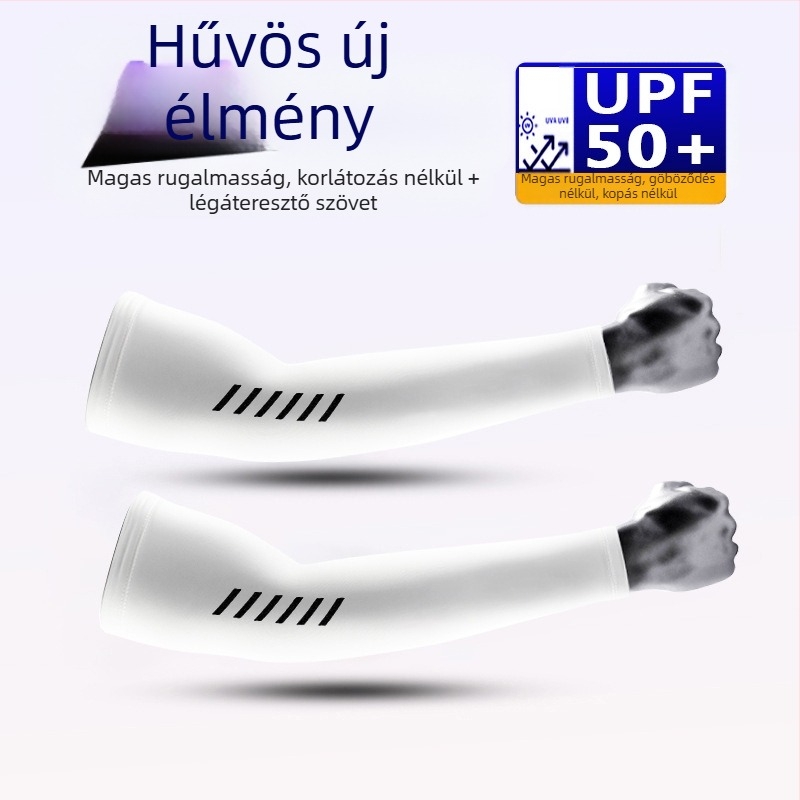 Nyári horgász napvédő karvédő férfi szabadtéri sportokhoz UV-védelem lélegző gyorsan száradó napvédő jégvédő karvédő nagykereskedelem