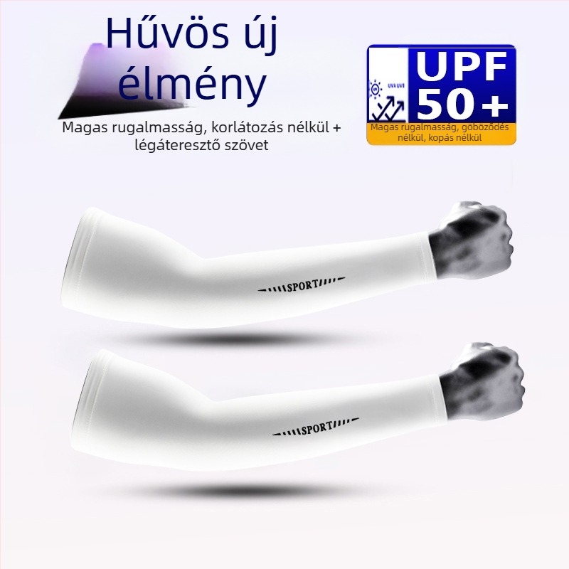 Nyári horgász napvédő karvédő férfi szabadtéri sportokhoz UV-védelem lélegző gyorsan száradó napvédő jégvédő karvédő nagykereskedelem