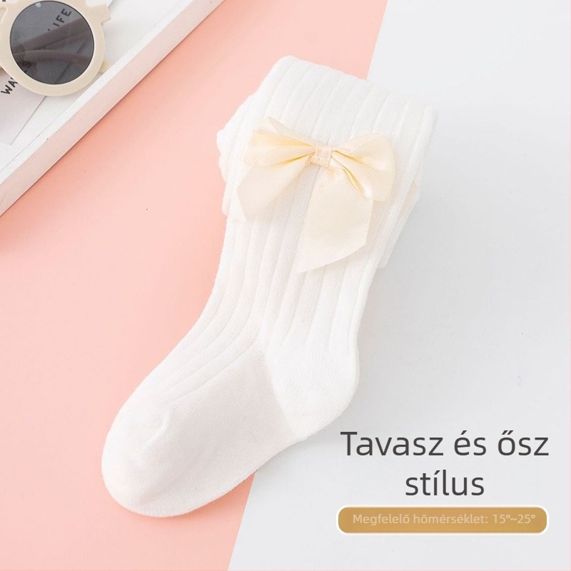 Gyerek harisnyanadrág tavaszi és őszi lányka leggings vékony baba baba közepesen vastag harisnyanadrág harisnya aranyos