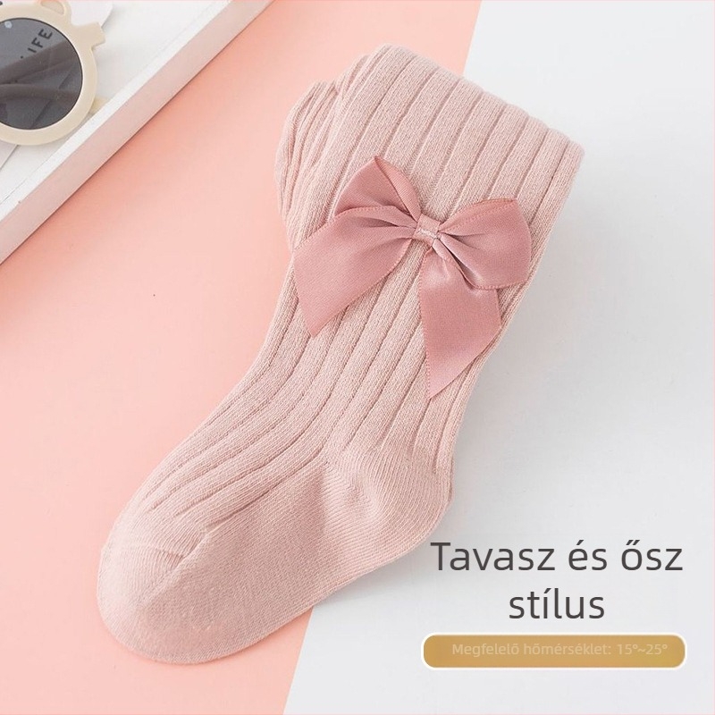Gyerek harisnyanadrág tavaszi és őszi lányka leggings vékony baba baba közepesen vastag harisnyanadrág harisnya aranyos