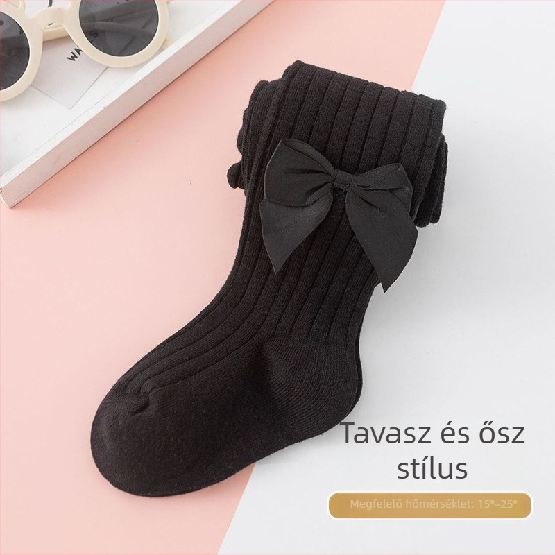 Gyerek harisnyanadrág tavaszi és őszi lányka leggings vékony baba baba közepesen vastag harisnyanadrág harisnya aranyos