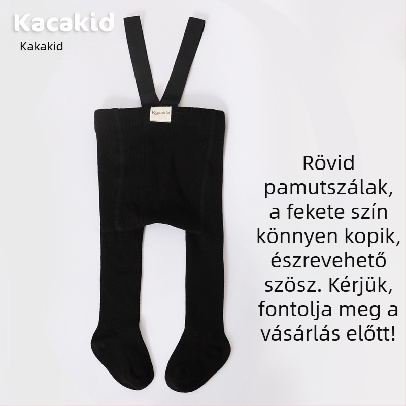 Szigorú választék tavaszi és őszi baba pántos harisnyanadrágokból, magas derekú, hasvédő pántos nadrágokból, egyszínű leggingsből