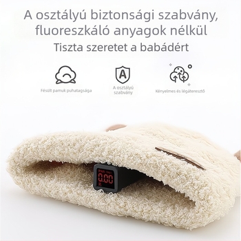 Babasapka téli koreai stílusú fiúknak és lányoknak kötött plüss sapka meleg fülvédő őszi és téli gyermek gyapjúsapka