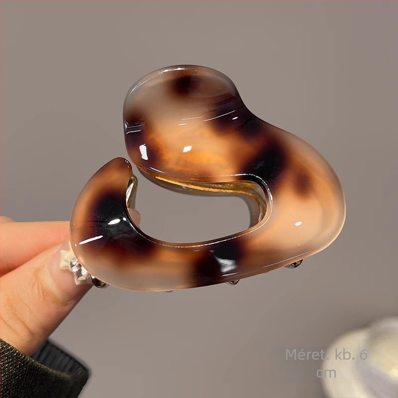 Advanced Sense ecetsavas szabálytalan hajtű női fejre való félig megköthető hajcsat elegáns cápacsatos fém hajtű fejfedő