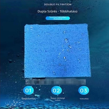 Rattan pamut szűrőpamut japán rattan pamut akvárium biokémiai pamut baktériumok víztisztító halastó koi tó szűrőanyag gyors