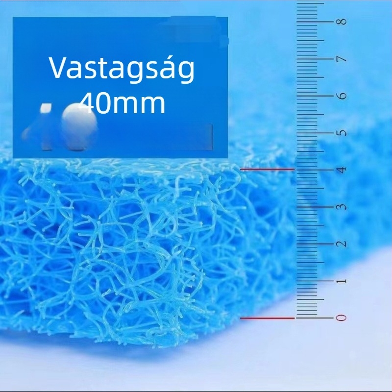 Rattan pamut szűrőpamut japán rattan pamut akvárium biokémiai pamut baktériumok víztisztító halastó koi tó szűrőanyag gyors