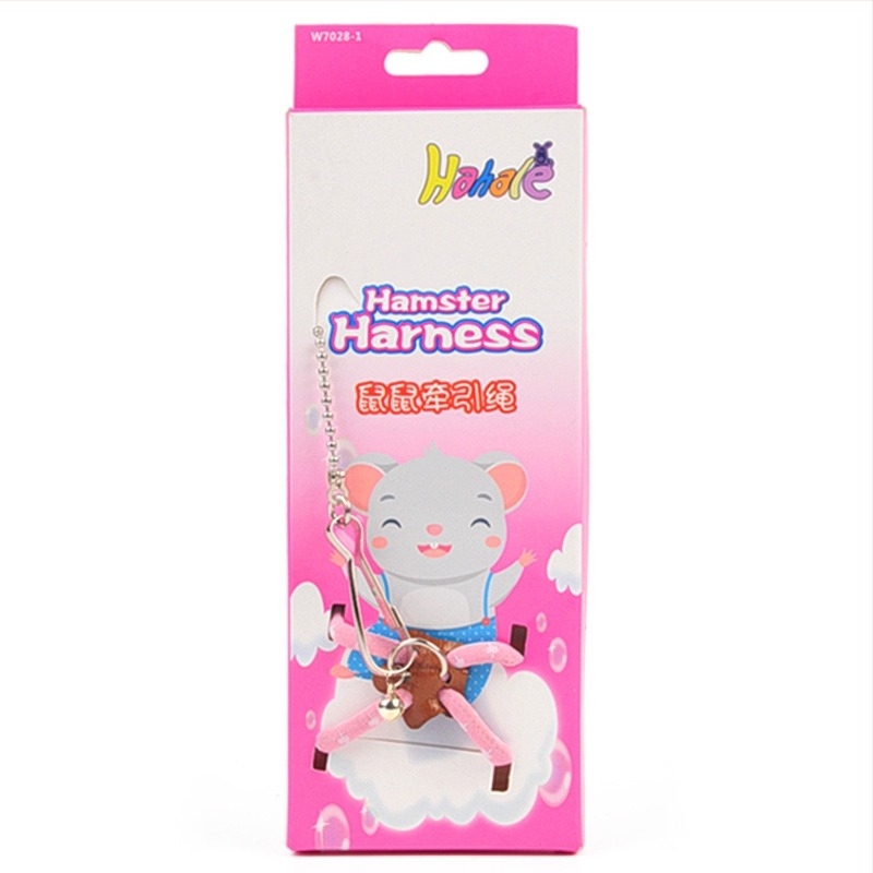 Hörcsög húzókötél harapásgátló sétakötél egér egér szélvédett húzóöv hörcsög interakció az unalom enyhítésére