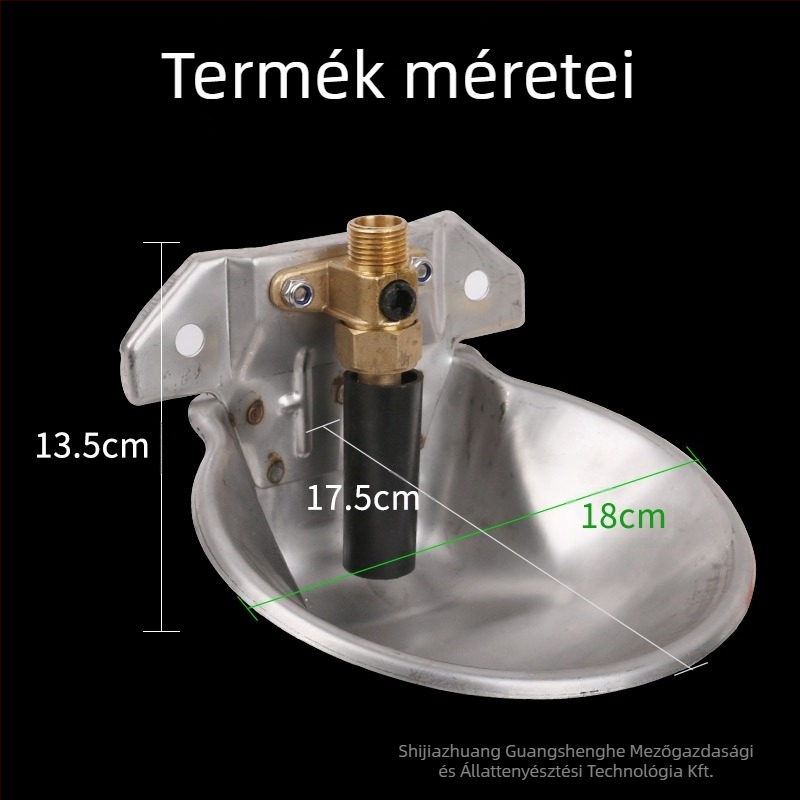 Juh itató tál Sűrített itató Rézszelep Automatikus ivóvíz etető műtermék Ivómosó Magzatvíz tál Automatikus ivókészülék