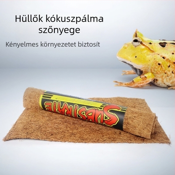 5 specifikáció Teknős gyík gekkó kerti doboz fa doboz hüllő hüllő kisállat szigetelés téli meleg kókuszpálma szőnyeg