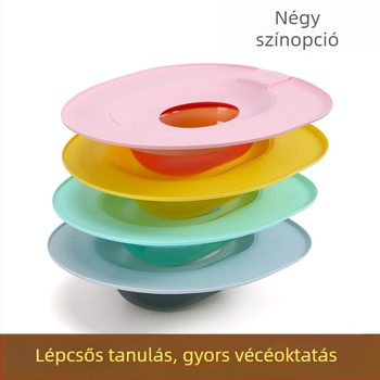 Macskaalom doboz nagy dezodoráló homok elleni kezdő macskáknak sűrített WC macska WC-tréner gyári outlet