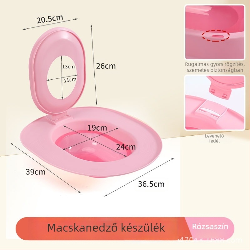 Macskaalom doboz nagy dezodoráló homok elleni kezdő macskáknak sűrített WC macska WC-tréner gyári outlet