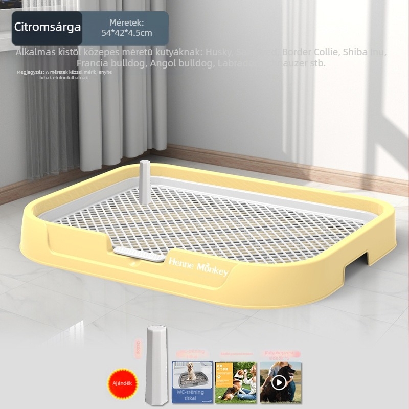 Nagykereskedelmi kutyavécé lapos típusú kis kutya piszoár homoktál nagy közepes méretű vizelettartó tányér szar kutyavécé kaki tárgy